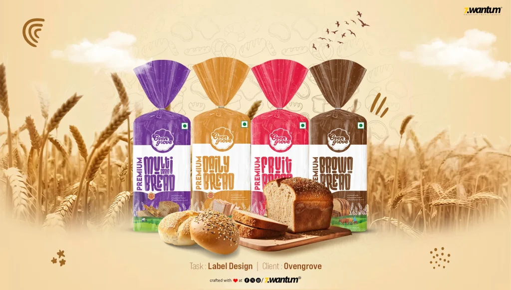 Prime Bread Premium Bread Packaging Design - Zwantum
